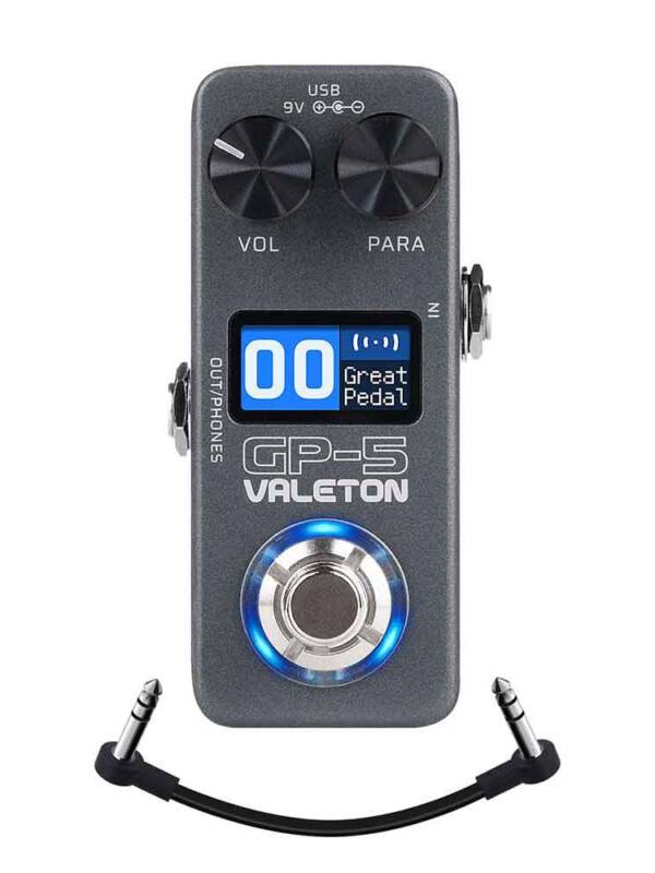 Valeton GP-5 Compact Multi-Effects Processor – SnapTone & IR Loader, 100+ Effects, Bluetooth, USB Audio Interface