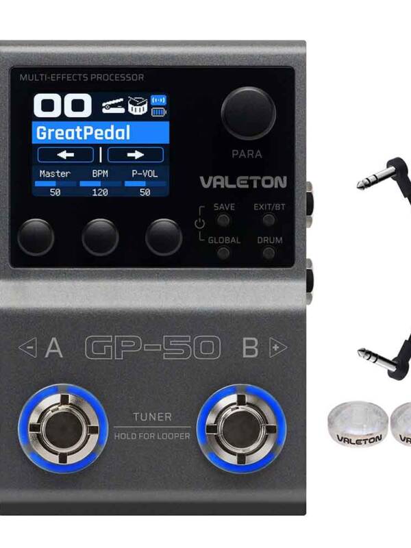 Valeton GP-50 Multi-Effects Processor SnapTone and IR Loader